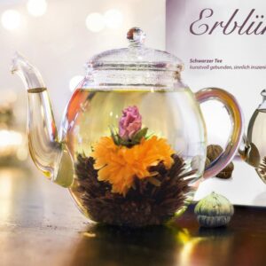 Creano 36 Fiori di Tè Nero che Sbocciano in Confezione Grande – Set Bulk - Tè aromatico di Alta Qualità per Regalo - Image 4