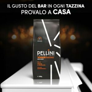 Pellini N.82 Vivace, Caffè in Grani per Espresso 1 kg, Miscela Classica Arabica e Robusta dal Gusto Deciso e Bilanciato, C... - Image 3