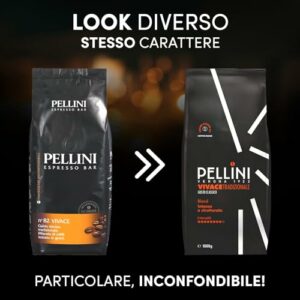Pellini N.82 Vivace, Caffè in Grani per Espresso 1 kg, Miscela Classica Arabica e Robusta dal Gusto Deciso e Bilanciato, C... - Image 4