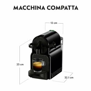 Nespresso Inissia EN80.B Macchina per Caffè Espresso, Black - Image 4