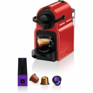 Nespresso Inissia XN1005, Macchina da caffè di Krups, 1260W, colore Ruby Red - Image 1