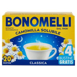 Bonomelli Camomilla Solubile Classica 20 bustine, Concentrato Estratto da Fiori Selezionati, Dona Momenti di Calma e Relax (100g) - Image 4