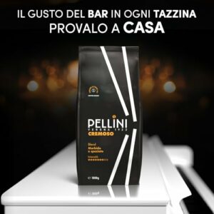 Pellini N.9 Cremoso, Caffè in Grani per Espresso 1kg, Miscela Arabica e Robusta dal Gusto Ricco e Armonioso, Caffè in Chic... - Image 3