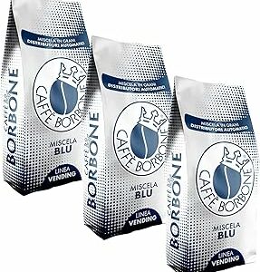 3 KG CAFFE IN GRANI BORBONE QUALITA' BLU