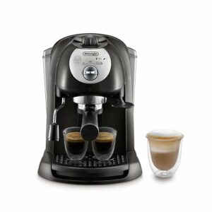 De'Longhi EC201.CD.B Macchina manuale da Caffè Espresso e Cappuccino, Caffè in Polvere o in Cialde E.S.E., Montalatte classic - Image 3