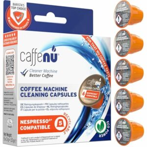 Caffenu | Compatibile Capsule Per La Pulizia Del Caffè Caffenu | Compatibile con il sistema per Nespresso | Detergente macchi - Image 1