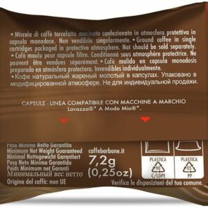Caffè Borbone Don Carlo, Miscela Rossa - 100 Capsule - Compatibili con le Macchine ad uso domestico Lavazza* A Modo Mio* - Image 3