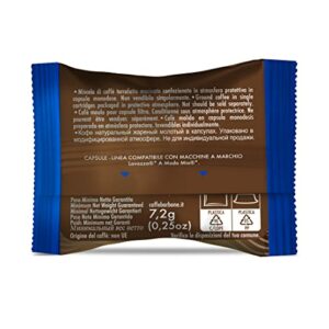 Caffè Borbone Don Carlo, Miscela Blu - 100 Capsule - Compatibili con le Macchine ad uso domestico Lavazza* A Modo Mio* - Image 4