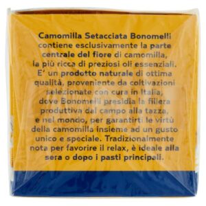Bonomelli Camomilla Setacciata, 18 Filtri, Rilassante e Digestiva, dal Gusto Unico (27g) - Image 4