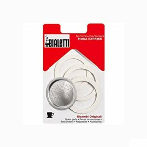 Bialetti 1 tazza di guarnizione di ricambio per piano cottura Moka Express (confezione da 3) - Image 3