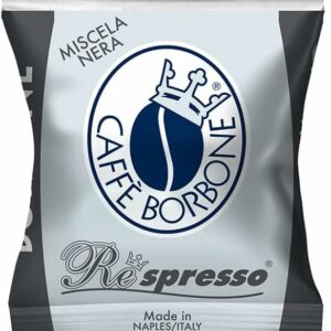 CAFFÈ BORBONE Respresso, Miscela Nera - 50 Capsule - Compatibili con le Macchine ad uso domestico Nespresso - Image 3
