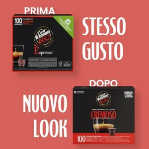 Caffè Vergnano 1882 - 100 Capsule - Caffè Compostabili e Compatibili con Nespresso, Cremoso - Pack da 100 capsule - Image 5