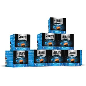 Bialetti Caffè D'Italia, Multipack 128 Capsule, 8 Box Da 16 Capsule, Napoli, Intensità 10, Compatibili con Macchine Bialetti sistema chiuso, 100% Alluminio - Image 2