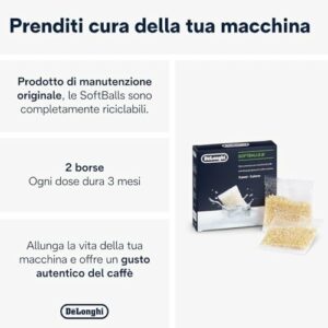 De'Longhi Softballs DLSC551, Sfere Anti-Calcare per Macchine da Caffè, Accessorio Manutenzione Macchina da Caffè, Ingredienti - Image 4