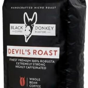 Black Donkey - Caffè in Grani 1KG | Extra Forte | Alto Contenuto di Caffeina - Image 2