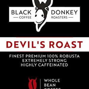 Black Donkey - Caffè in Grani 1KG | Extra Forte | Alto Contenuto di Caffeina - Image 3
