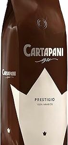 Cartapani 1951 | PRESTIGIO 100% ARABICA in grani | caffè pregiato dal gusto dolce e delicato | 1kg - Image 1