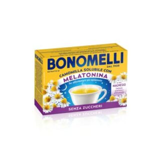 Bonomelli Camomilla Solubile con Melatonina e Magnesio 16 Bustine, Contro Stanchezza e Affaticamento, Infuso Rilassante, Senza Zucchero (72g) - Image 2