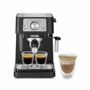 De'Longhi EC260.BK Macchina da Caffè Per Polvere o in Cialde E.S.E., Sistema Latte Manuale, Facile da usare, Serbatoio Estrai - Image 3