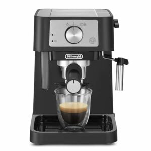 De'Longhi EC260.BK Macchina da Caffè Per Polvere o in Cialde E.S.E., Sistema Latte Manuale, Facile da usare, Serbatoio Estrai - Image 4