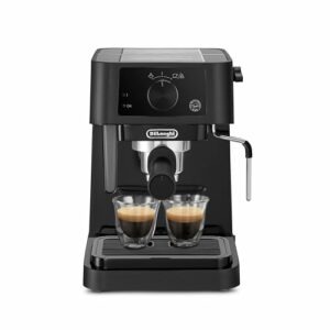 De'Longhi Stilosa EC235.BK Macchina manuale da Caffè Espresso e Cappuccino, Caffè in Polvere o in Cialde E.S.E., Montalatte c - Image 4