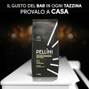 Pellini N.3 Gran Aroma, Caffè in Grani per Espresso 1kg, Miscela 100% Arabica dal Gusto Deciso e Armonioso, Caffè in Chicc... - Image 3