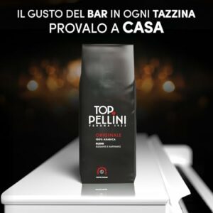 Pellini Caffè in Chicchi Top, Miscela 100% Arabica, Caffè in Grani con Aromi Profumati e Raffinati e Sentori di Liquirizia... - Image 3