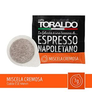 Caffè Toraldo Miscela Cremosa Cialde ESE 44 mm (150 Unità) - Image 3