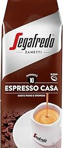 Segafredo Zanetti Caffè in Grani Espresso Casa (Confezione da 1 Kg) - Adatto per la Moka - Linea Le Classiche, Chicchi di ... - Image 1