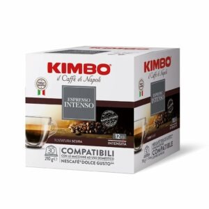 Kimbo Capsule Compatibili Nescafé* Dolce Gusto - 60 Capsule - Espresso Intenso - 2 Confezioni da 30 Capsule - Image 3