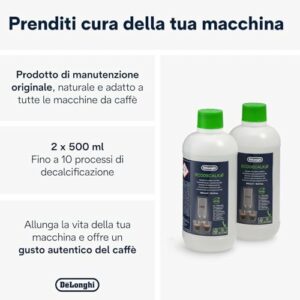 De'Longhi EcoDecalk Decalcificante DLSC502, 10 Dosi di Decalcificazione, Accessorio Manutenzione Macchina da Caffè, Ingredien - Image 4
