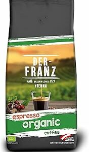 Der-Franz Espresso biologico caffè, chicchi interi, 1000 g - Image 1