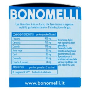 Bonomelli Tisana Probiotica Sgonfiante, Confezione da 10 Filtri, con Finocchio, Anice e Carvi, Integratore Alimentare, Favorisce la Regolare Motilità Gastrointestinale (20g) - Image 4