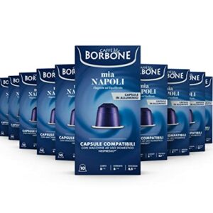 Caffè Borbone Miscela Mia Napoli - 100 Capsule ALLUMINIO (10 confezioni da 10) - Compatibili con le Macchine ad uso domestico Nespresso®* - Image 2