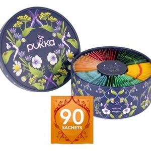Tisane, Premium Selection Box, Benessere dalla Mattina alla Sera, Confezione Regalo di Tisane Biologiche Assortite, 6 Gusti… - Image 1