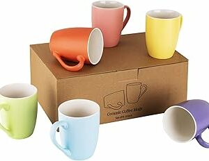 Annuncio sponsorizzato – bighippy Tazze Da Caffè In Porcellana|Tazze Da Caffè Set Di 6丨Coffee Mugs Porcelain Large丨Porcela...