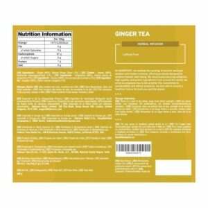 HANDPICK, Tè allo Zenzero - 100 Filtri Rotondi Ecosostenibili - Tisane Senza Caffeina e Non OGM - Con Radice di Zenzero Pura - Gusto Speziato e Delicato - Sigillato Sottovuoto per Freschezza - Image 3