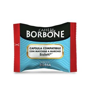 Caffè Borbone Miscela Rossa - 100 Capsule - Compatibili con Macchine a marchio Bialetti* - Image 3