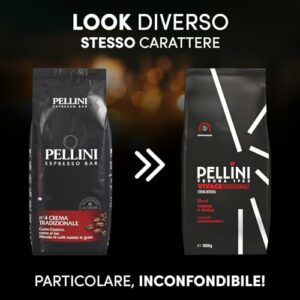 Pellini N.4 Tradizionale, Caffè in Grani per Espresso 1kg, Miscele Arabica e Robusta dal Gusto Classico, Caffè in Chicchi ... - Image 4