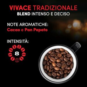 Pellini N.4 Tradizionale, Caffè in Grani per Espresso 1kg, Miscele Arabica e Robusta dal Gusto Classico, Caffè in Chicchi ... - Image 5