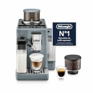 De’Longhi Rivelia – Perfetto Macchina da Caffè Automatica, LatteCrema Montalatte Automatico, 16 Bevande in un Solo Tocco, Dis - Image 3
