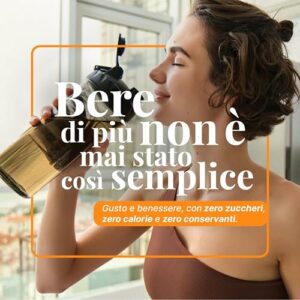 L'Angelica, Waterstick, Gusto Ananas e Mango, Drenante, Con Vitamine e Minerali, Contro Stanchezza e Affaticamento, Zero Zuccheri & Zero Calorie, Senza Conservanti, 1 Astuccio da 12 Stick - Image 3