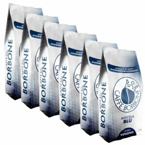Caffè Borbone in grani miscela Blu 1 kg x 6 - Image 4