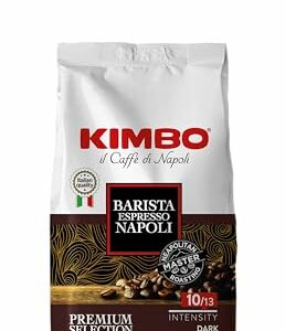 Kimbo Caffè in Grani, 500 gr Miscela Barista Espresso Napoli, Pregiati Chicchi di Arabica e Robusta, Intensità 10/13, Tost... - Image 2