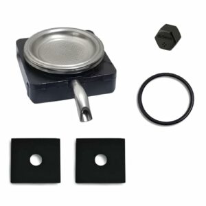 RicambIT Kit Ricambi Manutenzione Compatibile Con Didiesse Frog - Porta Cialda - Filtro Doccia - Dado - Guarnizione - Beccucc - Image 3