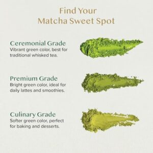 VAHDAM Matcha Cerimoniale 30g | Autentico Matcha Ceremonial Grade da Uji, Giappone | Polvere Ultra-Fine e Vellutata | Senza Amaro, Aroma Fresco - Image 4