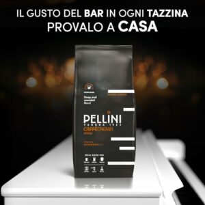 Pellini Caffè Crema Intensa – Caffè in Grani, Miscela di Arabica e Robusta dal Gusto Morbido e Bilanciato con Note di Caca... - Image 3