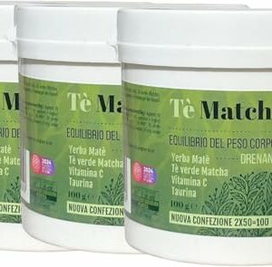 Tè Matcha Premium in Polvere – Energia Naturale e Alternativa al Caffè – Con Taurina e Vitamina C – Ideale per Bevande e Ri… - Image 2