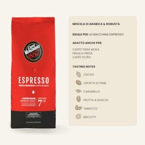 Caffè Vergnano 1882 - Caffè in Grani Espresso - 1 confezione da 1 Kg - Image 4