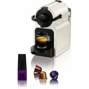 Nespresso Inissia XN1001, Macchina da caffè di Krups, Sistema Capsule Nespresso, Serbatoio acqua 0.7L, White - Image 1